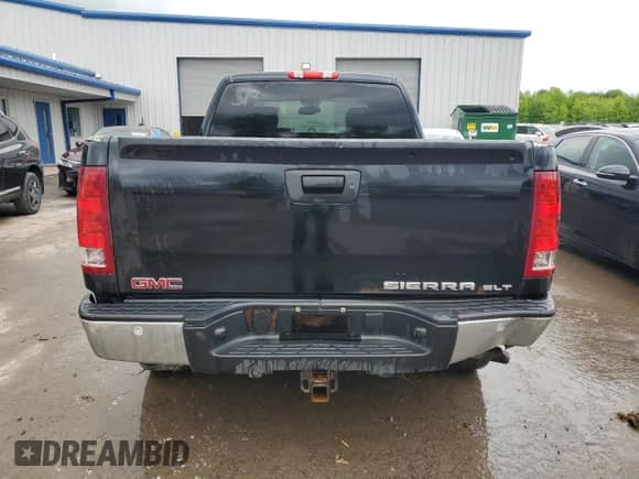 2012 GMC Sierra 1500 SLT with VIN 1GTR2WE75CZ337757, listed as a Copart auction lot 57753085 with 126,971 mi miles and Salvage title. Bid and sale history available at DreamBid. Image 6.