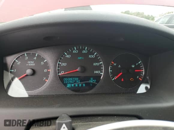 2010 Chevrolet Impala LTZ z VIN 2G1WC5EM7A1138210, wystawiony jako Copart lot #82250475 z przebiegiem 101 567 mil mil oraz Szkoda całkowita • Salvage title. Historia ofert i sprzedaży dostępna na DreamBid. Obrazek 9.