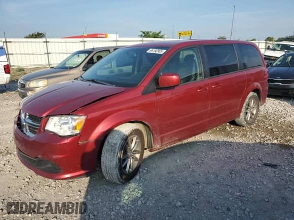 2015 Dodge Grand Caravan American Value with VIN 2C4RDGBG8FR684308, listed as a Copart auction lot 66180905 with 170,552 mi miles and Salvage title. Bid and sale history available at DreamBid. Image 1.