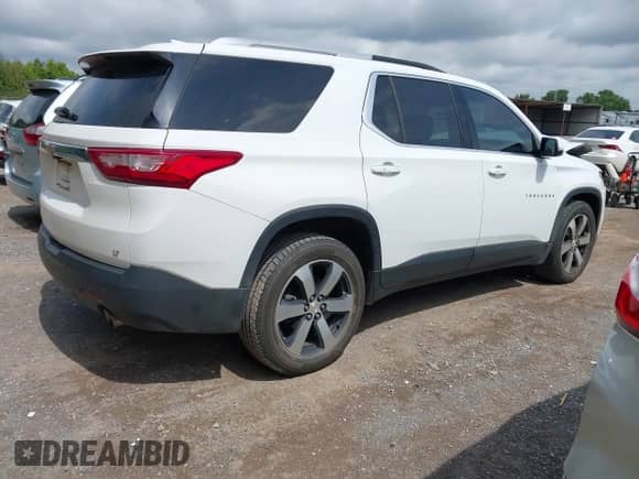 2018 Chevrolet Traverse LT с VIN 1GNEVHKW1JJ227577, выставлен на аукционе IAAI как лот 42504248 с пробегом 115 266 миль миль и . История ставок и продаж доступна на DreamBid. Изображение 4.
