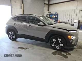 2024 Hyundai Kona SEL with VIN KM8HB3AB4RU117970, listed as a Copart auction lot 78664074 with 23,753 mi miles and Salvage title. Bid and sale history available at DreamBid. Image 4.