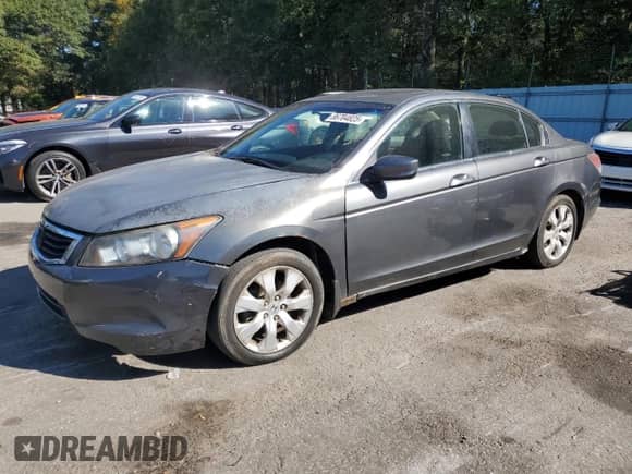 2008 Honda Accord EX с VIN JHMCP26748C066505, выставлен на аукционе Copart как лот 86704825 с пробегом 343 384 миль миль и Списание • Salvage title. История ставок и продаж доступна на DreamBid. Изображение 1.