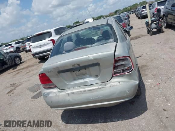 2004 Chevrolet Aveo with VIN KL1TD52634B255839, listed as a IAAI auction lot 42443469 with Not provided miles and . Bid and sale history available at DreamBid. Image 15.