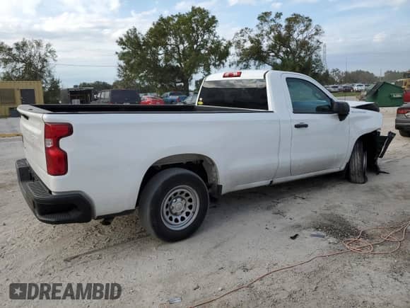 2022 Chevrolet Silverado 1500 Work Truck with VIN 3GCNWAEK6NG215132, listed as a Copart auction lot 73378434 with Not provided miles and Salvage title. Bid and sale history available at DreamBid. Image 3.