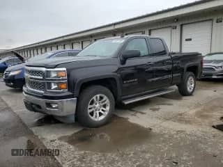 2014 Chevrolet Silverado 1500 LT with VIN 1GCVKREH2EZ411650, listed as a Copart auction lot 54817925 with 142,987 mi miles and Salvage title. Bid and sale history available at DreamBid. Image 1.