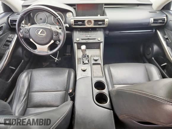 2015 Lexus IS 250 with VIN JTHBF1D22F5066097, listed as a Copart auction lot 70890285 with 240,577 mi miles and Salvage title. Bid and sale history available at DreamBid. Image 8.