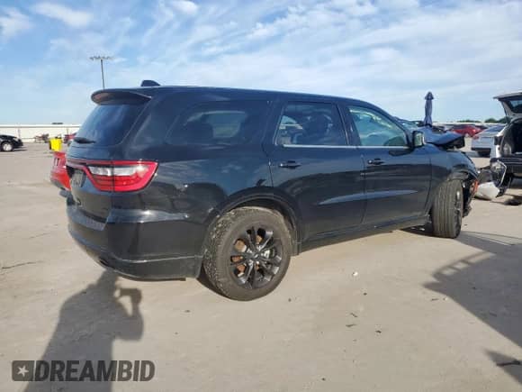 2022 Dodge Durango GT Plus with VIN 1C4RDHDG3NC197513, listed as a Copart auction lot 57667285 with 46,161 mi miles and Salvage title. Bid and sale history available at DreamBid. Image 3.