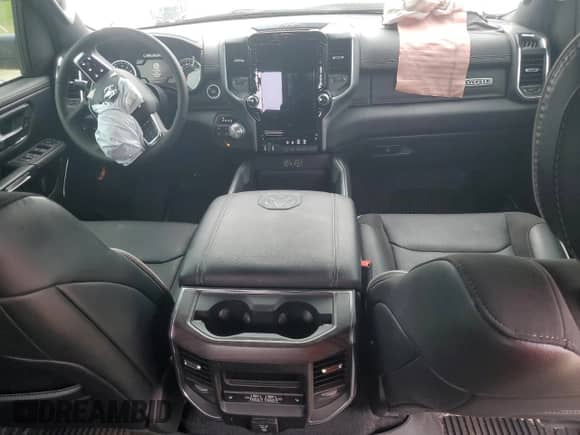 2025 Ram 1500 Laramie with VIN 1C6SRFJP9SN547956, listed as a Copart auction lot 64639375 with 12,488 mi miles and Salvage title. Bid and sale history available at DreamBid. Image 8.