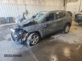 2023 Jeep Compass Latitude with VIN 3C4NJDBN9PT548496, listed as a Copart auction lot 84410365 with Not provided miles and Non repairable. Bid and sale history available at DreamBid. Image 1.