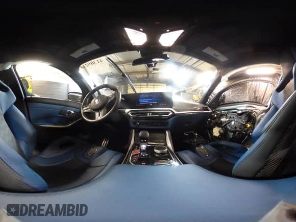 2024 BMW M3 Competition xDrive with VIN WBS43AY03RFS50368, listed as a IAAI auction lot 41305214 with Not provided miles and . Bid and sale history available at DreamBid. Image 20.