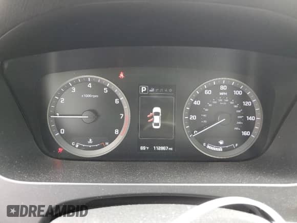 2015 Hyundai Sonata Limited z VIN 5NPE34AF0FH064560, wystawiony jako Copart lot #86338945 z przebiegiem 112 867 mil mil oraz Szkoda całkowita • Salvage title. Historia ofert i sprzedaży dostępna na DreamBid. Obrazek 9.