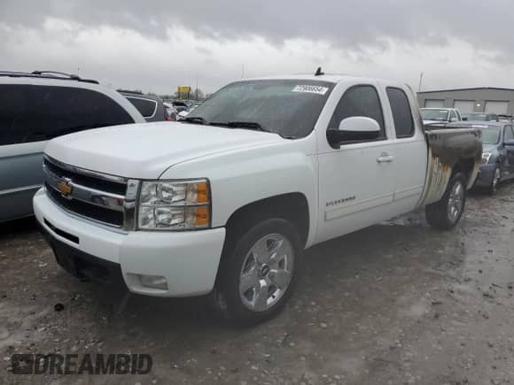 2010 Chevrolet Silverado 1500 LTZ with VIN 1GCSCTE06AZ225398, listed as a Copart auction lot 72906654 with Not provided miles and Non repairable. Bid and sale history available at DreamBid. Image 1.