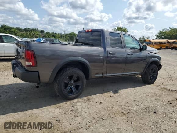 2021 Ram 1500 Warlock z VIN 1C6RR7GG1MS526731, wystawiony jako Copart lot #68029335 z przebiegiem 35 388 mil mil oraz Szkoda całkowita • Salvage title. Historia ofert i sprzedaży dostępna na DreamBid. Obrazek 3.