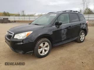 2014 Subaru Forester Limited z VIN JF2SJAHC0EH546933, wystawiony jako Copart lot #86251495 z przebiegiem 156 266 mil mil oraz Czysty tytuł • Clean title. Historia ofert i sprzedaży dostępna na DreamBid. Obrazek 1.