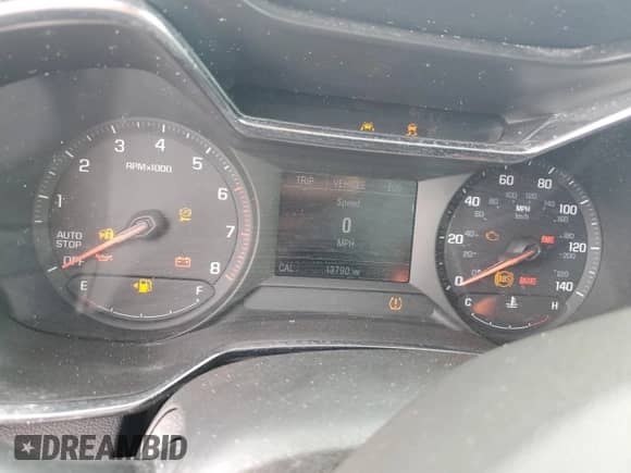 2021 Chevrolet TrailBlazer ACTIV z VIN KL79MVSL5MB095078, wystawiony jako Copart lot #45628945 z przebiegiem 13 790 mil mil oraz Nie do naprawy • Non repairable. Historia ofert i sprzedaży dostępna na DreamBid. Obrazek 9.