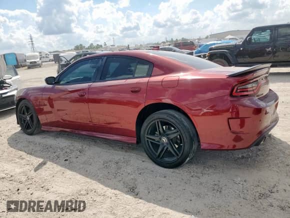 2022 Dodge Charger GT with VIN 2C3CDXHG4NH101724, listed as a Copart auction lot 85362405 with 93,544 mi miles and Salvage title. Bid and sale history available at DreamBid. Image 2.