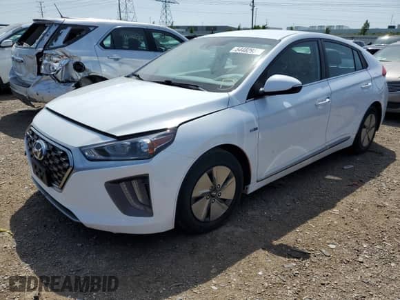 2020 Hyundai Ioniq SE с VIN KMHC75LC0LU188622, выставлен на аукционе Copart как лот 54482954 с пробегом 39 343 миль миль и Списание • Salvage title. История ставок и продаж доступна на DreamBid. Изображение 1.
