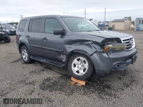 2014 Honda Pilot LX с VIN 5FNYF4H26EB054779, выставлен на аукционе IAAI как лот 43334116 с пробегом 133 657 миль миль и . История ставок и продаж доступна на DreamBid. Изображение 1.