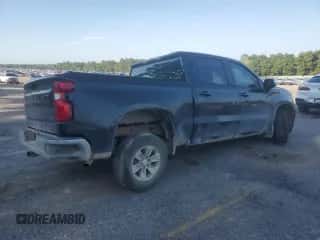 2024 Chevrolet Silverado 1500 LT with VIN 1GCPACED1RZ256603, listed as a Copart auction lot 71741975 with 60,696 mi miles and Salvage title. Bid and sale history available at DreamBid. Image 3.