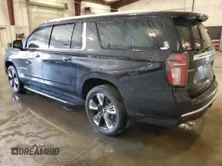 2024 Chevrolet Suburban High Country с VIN 1GNSKGKL1RR260099, выставлен на аукционе Copart как лот 80711535 с пробегом 14 601 миль миль и Списание • Salvage title. История ставок и продаж доступна на DreamBid. Изображение 2.