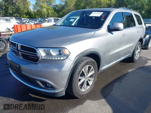 2016 Dodge Durango Limited with VIN 1C4RDJDG9GC449162, listed as a IAAI auction lot 43293840 with 114,229 mi miles and . Bid and sale history available at DreamBid. Image 18.