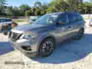 2019 Nissan Pathfinder SV with VIN 5N1DR2MN6KC624908, listed as a Copart auction lot 91027665 with 125,792 mi miles and Clean title. Bid and sale history available at DreamBid. Image 1.