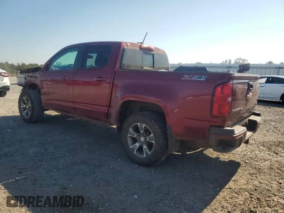 2018 Chevrolet Colorado 4WD Z71 with VIN 1GCGTDEN2J1176318, listed as a Copart auction lot 71441065 with 119,147 mi miles and Salvage title. Bid and sale history available at DreamBid. Image 2.