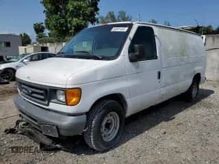 2003 Ford Econoline Cargo с VIN 1FTRE14213HB55527, выставлен на аукционе Copart как лот 86526164 с пробегом 187 256 миль миль и На запчасти • Non repairable. История ставок и продаж доступна на DreamBid. Изображение 1.