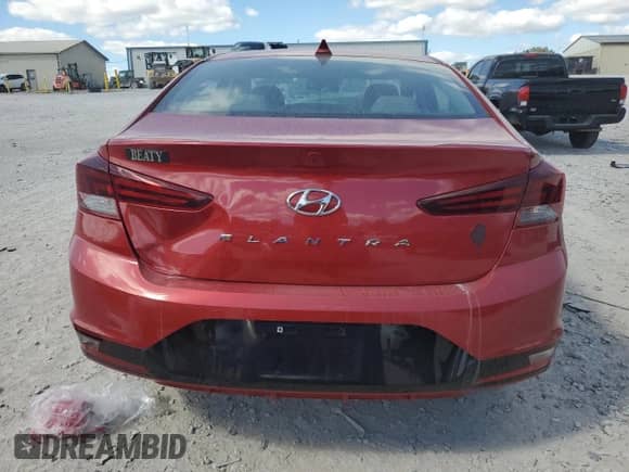 2019 Hyundai Elantra Value Edition с VIN 5NPD84LF7KH473031, выставлен на аукционе Copart как лот 82383265 с пробегом 65 340 миль миль и Списание • Salvage title. История ставок и продаж доступна на DreamBid. Изображение 6.