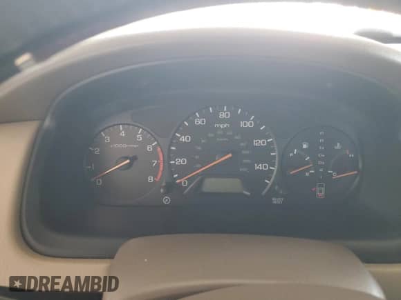 2000 Honda Accord EX with VIN 1HGCG5668YA119262, listed as a Copart auction lot 69171125 with 162,257 mi miles and Salvage title. Bid and sale history available at DreamBid. Image 9.