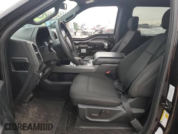 2020 Ford F-150 XL with VIN 1FTEW1EPXLFB81285, listed as a Copart auction lot 41958135 with 60,809 mi miles and Salvage title. Bid and sale history available at DreamBid. Image 7.