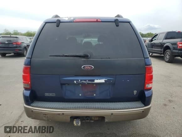 2004 Ford Explorer Eddie Bauer with VIN 1FMDU74W64UB74730, listed as a Copart auction lot 58534535 with 167,112 mi miles and Salvage title. Bid and sale history available at DreamBid. Image 6.