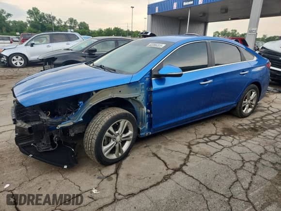 2018 Hyundai Sonata Limited with VIN 5NPE34AF4JH635007, listed as a Copart auction lot 62286355 with 87,350 mi miles and Salvage title. Bid and sale history available at DreamBid. Image 1.