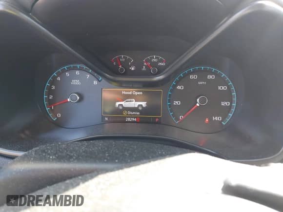 2022 Chevrolet Colorado 4WD Z71 z VIN 1GCGTDEN0N1259641, wystawiony jako IAAI lot #43339003 z przebiegiem 28 294 mil mil oraz . Historia ofert i sprzedaży dostępna na DreamBid. Obrazek 7.