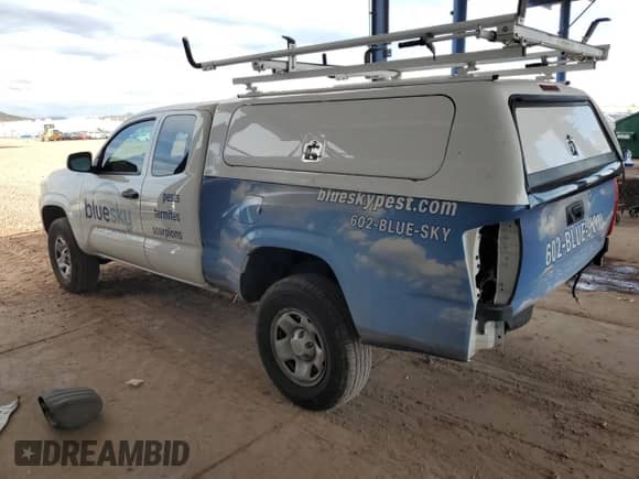 2023 Toyota Tacoma SR z VIN 3TYRX5GN4PT085308, wystawiony jako Copart lot #71772825 z przebiegiem 38 376 mil mil oraz Szkoda całkowita • Salvage title. Historia ofert i sprzedaży dostępna na DreamBid. Obrazek 2.