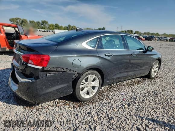 2015 Chevrolet Impala LT with VIN 2G1125S30F9179747, listed as a Copart auction lot 80479195 with 67,876 mi miles and Salvage title. Bid and sale history available at DreamBid. Image 3.
