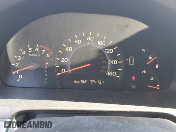 2005 Honda Odyssey EX z VIN 5FNRL38405B418106, wystawiony jako Copart lot #69424465 z przebiegiem 186 798 mil mil oraz Szkoda całkowita • Salvage title. Historia ofert i sprzedaży dostępna na DreamBid. Obrazek 9.