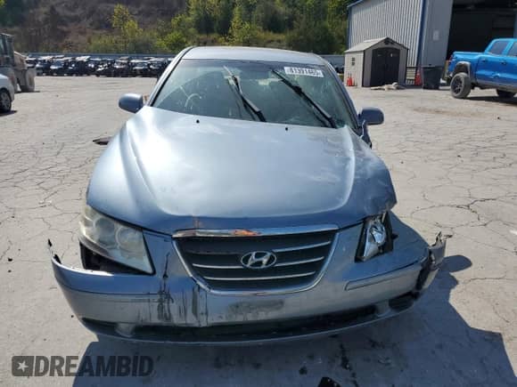 2010 Hyundai Sonata GLS with VIN 5NPET4AC8AH632813, listed as a Copart auction lot 81391465 with Not provided miles and Salvage title. Bid and sale history available at DreamBid. Image 5.