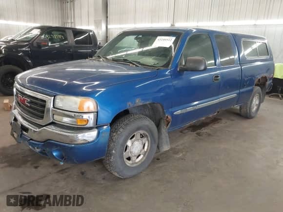 2004 GMC Sierra 1500 SLT with VIN 2GTEK19TX41240671, listed as a IAAI auction lot 43246922 with 142,164 mi miles and . Bid and sale history available at DreamBid. Image 2.