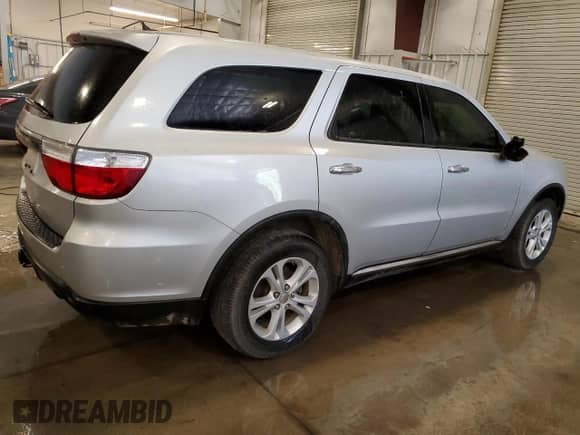 2011 Dodge Durango Express with VIN 1D4RE2GG1BC617239, listed as a Copart auction lot 63838765 with 180,552 mi miles and Salvage title. Bid and sale history available at DreamBid. Image 3.