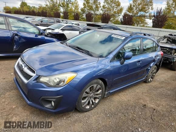 2012 Subaru Impreza Special Sports Limited z VIN JF1GPAU66CH224531, wystawiony jako Copart lot #85468195 z przebiegiem 259 239 mil mil oraz Szkoda całkowita • Salvage title. Historia ofert i sprzedaży dostępna na DreamBid. Obrazek 1.