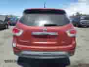 2016 Nissan Pathfinder SV with VIN 5N1AR2MM5GC650353, listed as a Copart auction lot 65187255 with 105,689 mi miles and Salvage title. Bid and sale history available at DreamBid. Image 6.