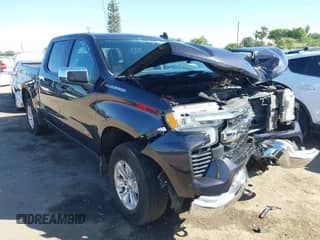 2022 Chevrolet Silverado 1500 LT с VIN 3GCUDDEDXNG559146, выставлен на аукционе IAAI как лот 42306231 с пробегом 70 553 миль миль и . История ставок и продаж доступна на DreamBid. Изображение 1.