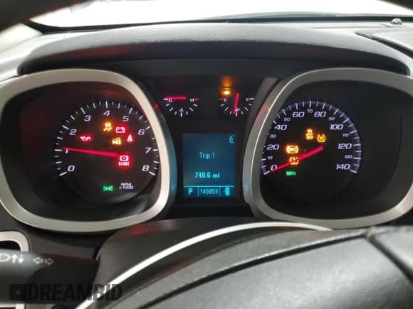 2011 Chevrolet Equinox 1LT with VIN 2CNFLEE52B6457966, listed as a Copart auction lot 83997115 with 145,853 mi miles and Salvage title. Bid and sale history available at DreamBid. Image 9.