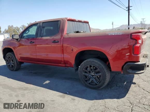 2022 Chevrolet Silverado 1500 with VIN 1GCUYFET0NZ229278, listed as a Copart auction lot 66710264 with 24,417 mi miles and Clean title. Bid and sale history available at DreamBid. Image 2.