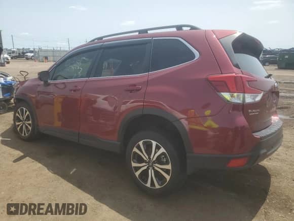 2023 Subaru Forester Limited z VIN JF2SKAPC6PH540068, wystawiony jako Copart lot #59184625 z przebiegiem 11 754 mil mil oraz Szkoda całkowita • Salvage title. Historia ofert i sprzedaży dostępna na DreamBid. Obrazek 2.