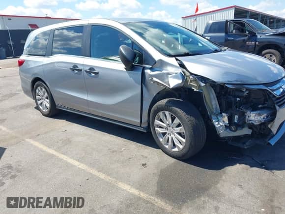 2019 Honda Odyssey LX z VIN 5FNRL6H20KB063403, wystawiony jako IAAI lot #43107626 z przebiegiem 42 479 mil mil oraz . Historia ofert i sprzedaży dostępna na DreamBid. Obrazek 1.