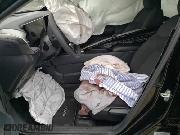 2025 Nissan Kicks S с VIN 3N8AP6BB6SL350230, выставлен на аукционе Copart как лот 61344215 с пробегом Не указан миль и Списание • Salvage title. История ставок и продаж доступна на DreamBid. Изображение 7.