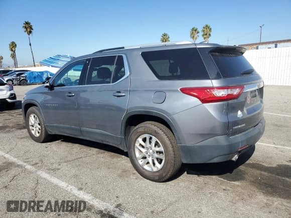 2018 Chevrolet Traverse LT Cloth z VIN 1GNERGKW3JJ218703, wystawiony jako Copart lot #87128365 z przebiegiem 172 225 mil mil oraz Czysty tytuł • Clean title. Historia ofert i sprzedaży dostępna na DreamBid. Obrazek 2.