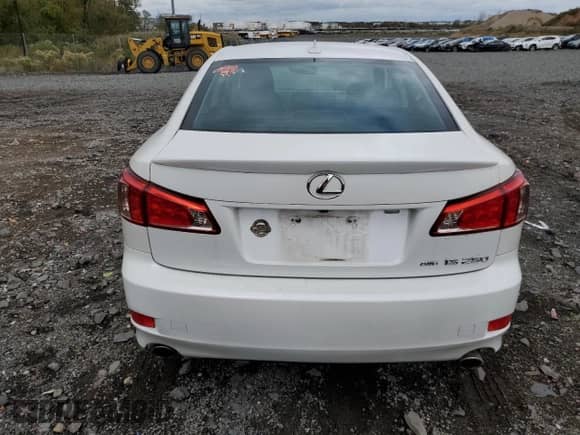 2011 Lexus IS 250 with VIN JTHCF5C27B5049898, listed as a Copart auction lot 87210425 with Not provided miles and Salvage title. Bid and sale history available at DreamBid. Image 6.